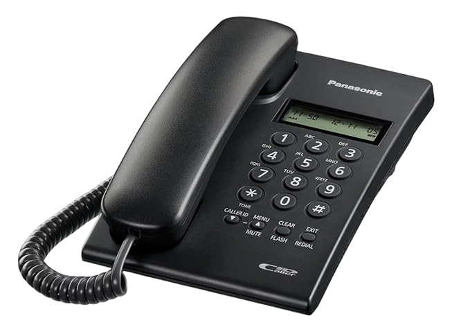 Panasonic Integrated Corded Telephone with Caller ID | KX-TSC60SX
