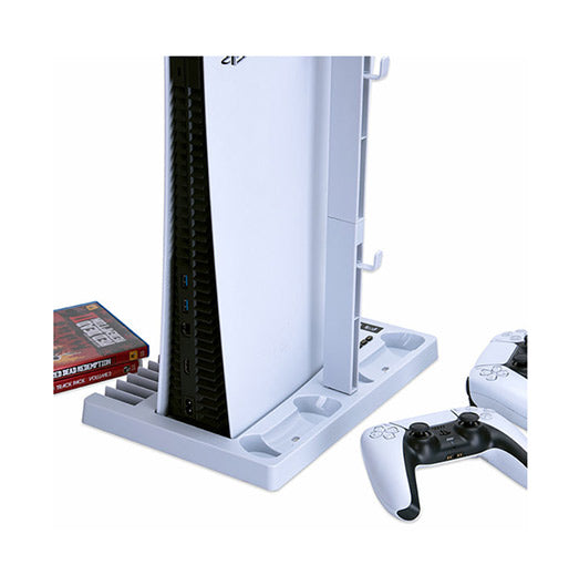 OIVO Multifunctional Cooling Stand for PS5 - Vertical Stand with Cooling & Charging | P5246