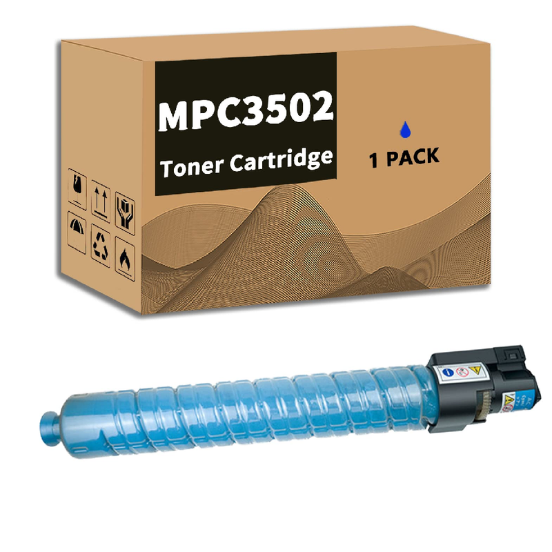 Ricoh MPC3502 Compatible Toner - CYAN | QRMPC3502CY