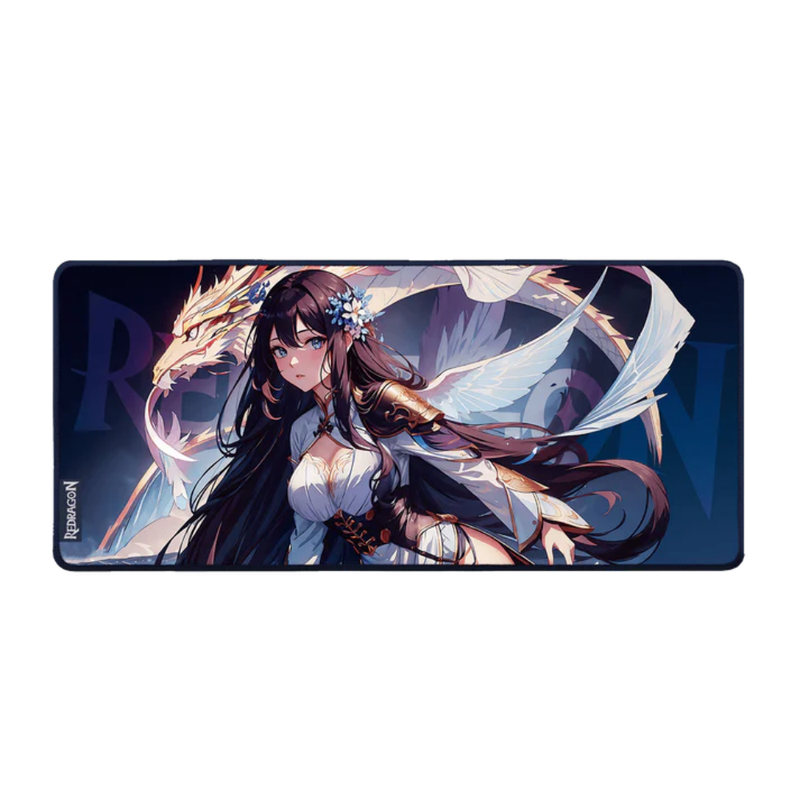Redragon P046 Anime Blue Large Gaming Mouse Pad/Desk Mat | P046-L
