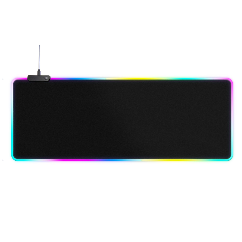 RGB Edge Large (300*700) Mouse Pad - Black | MP-0037