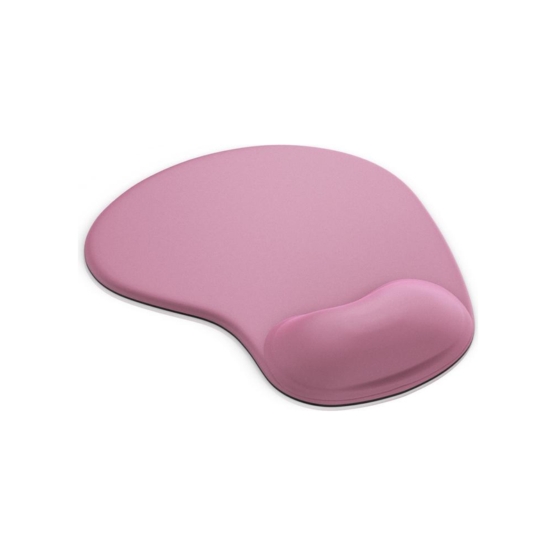 Mousepad with Gel Wrist Support - Dark Pink | L-1108