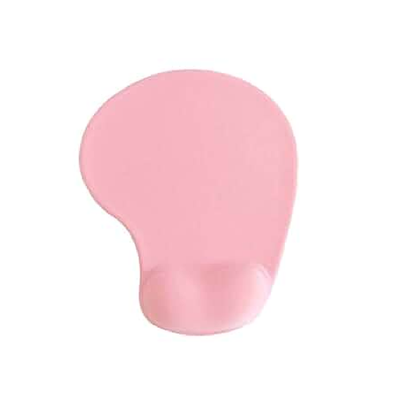 Mousepad with Gel Wrist Support - Pink | L-1108