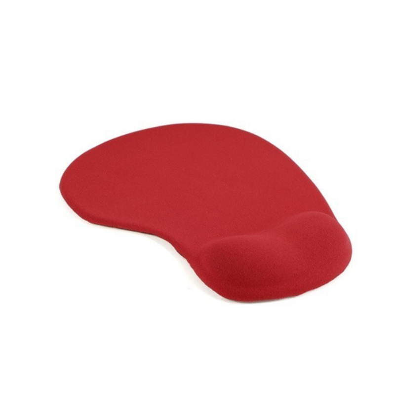Mousepad with Gel Wrist Support - Red | L-1108