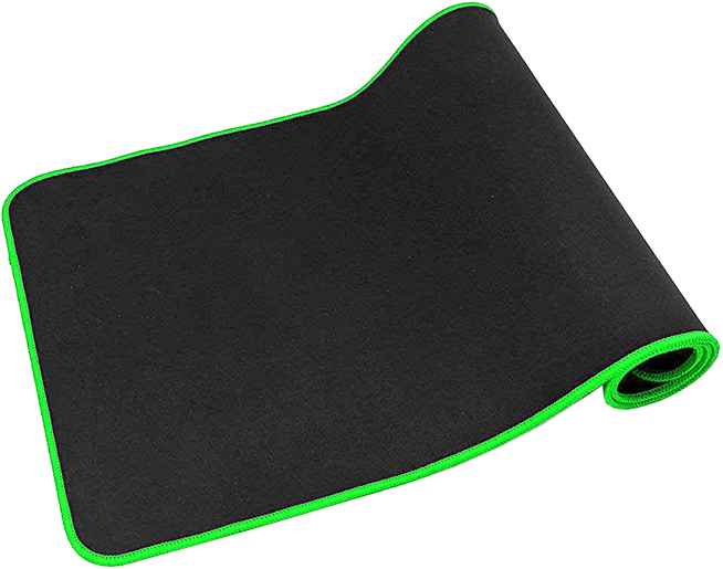 Green Edge X-Large Mouse Pad - Black | GEXL-300800-BK