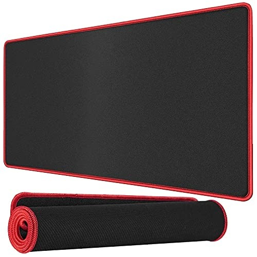 Red Edge X-Large Mouse Pad - Black | REXL-300800-BK
