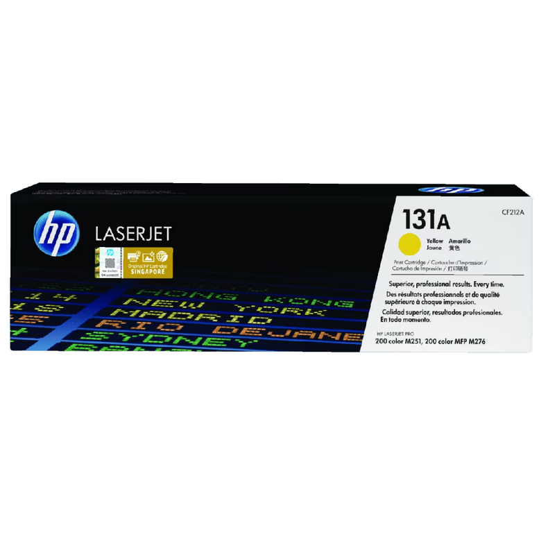 HP 131A Original LaserJet Toner Cartridge - Yellow | CF212A