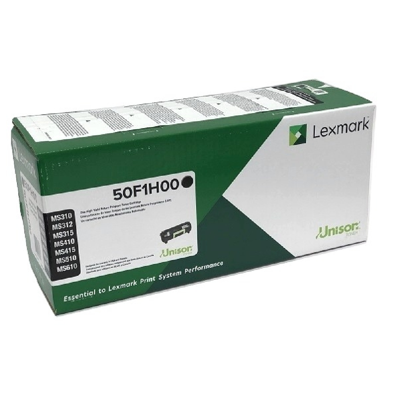 Lexmark 501H MS310 High Yield Original Toner - Black | 50F1H00