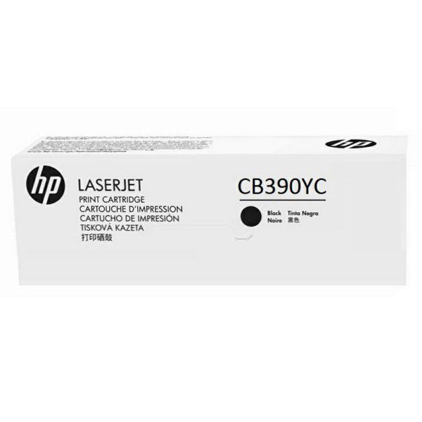 HP CB390Y Contract Original LaserJet Toner - Black | CB390Y