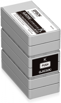 Epson GJIC5(K): Ink cartridge for ColorWorks C831 and GP-M831 (Black) | C13S020563