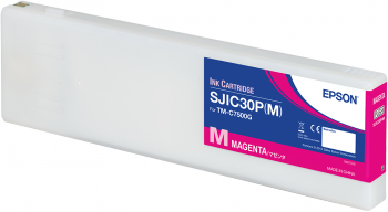 Epson SJIC30P(M): Ink cartridge for ColorWorks C7500G (Magenta) | C33S020641