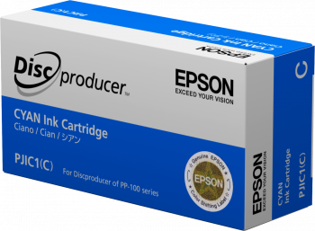 Epson Discproducer Ink Cartridge, Cyan | C13S020447