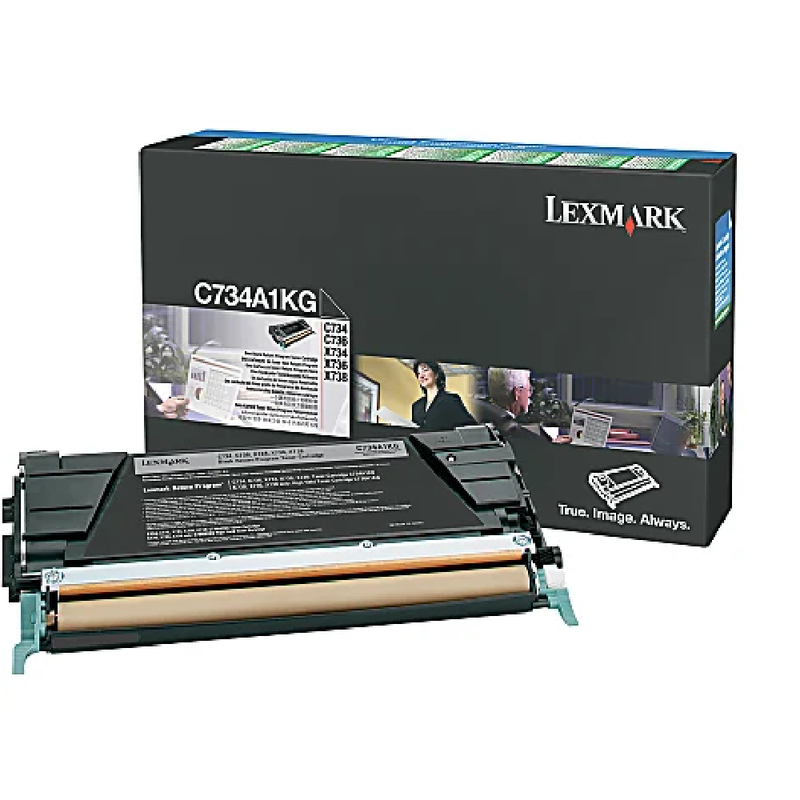 Lexmark C734 Original Toner - Black | C734A1KG