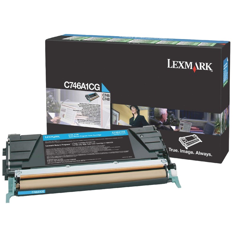Lexmark C746 Original Toner - Cyan | C746A1CG