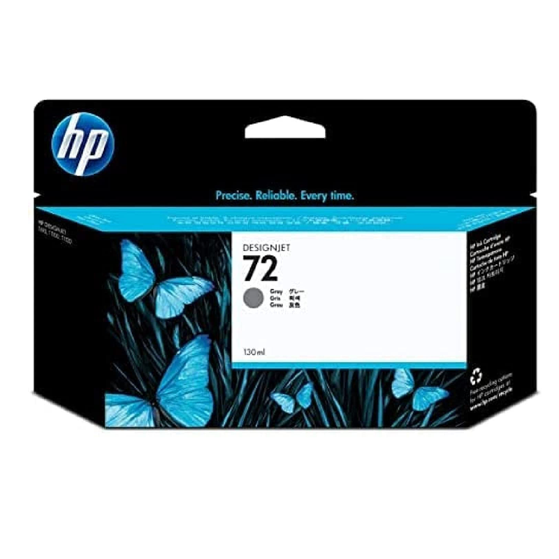 HP 72 130-ml Original DesignJet Ink Cartridge - Gray | C9374A