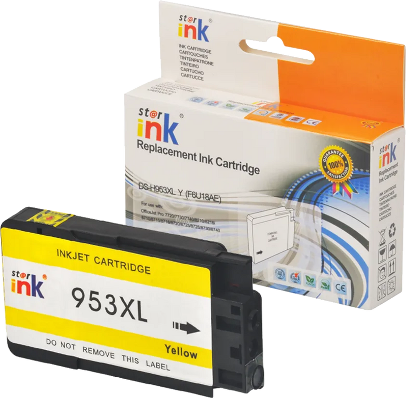 Odyssey 953XL Yellow Compatible Ink Cartridge - High Capacity | 953XL-Y