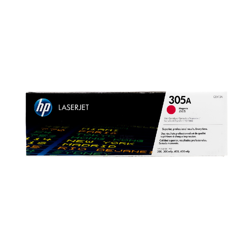 HP 305A Original LaserJet Toner Cartridge - Magenta | CE413A