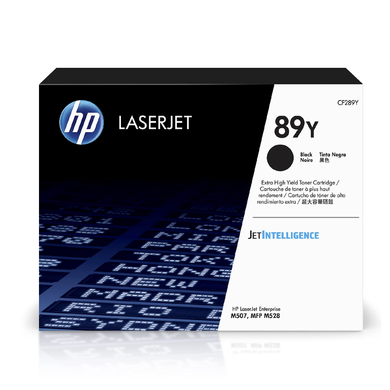 HP 89Y Extra Yld Original LaserJet Cartridge - Black | CF289Y