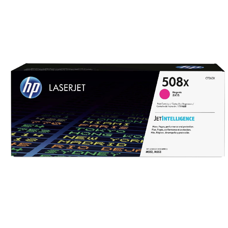 HP 508X High Yield Original LaserJet Toner - Magenta | CF363X