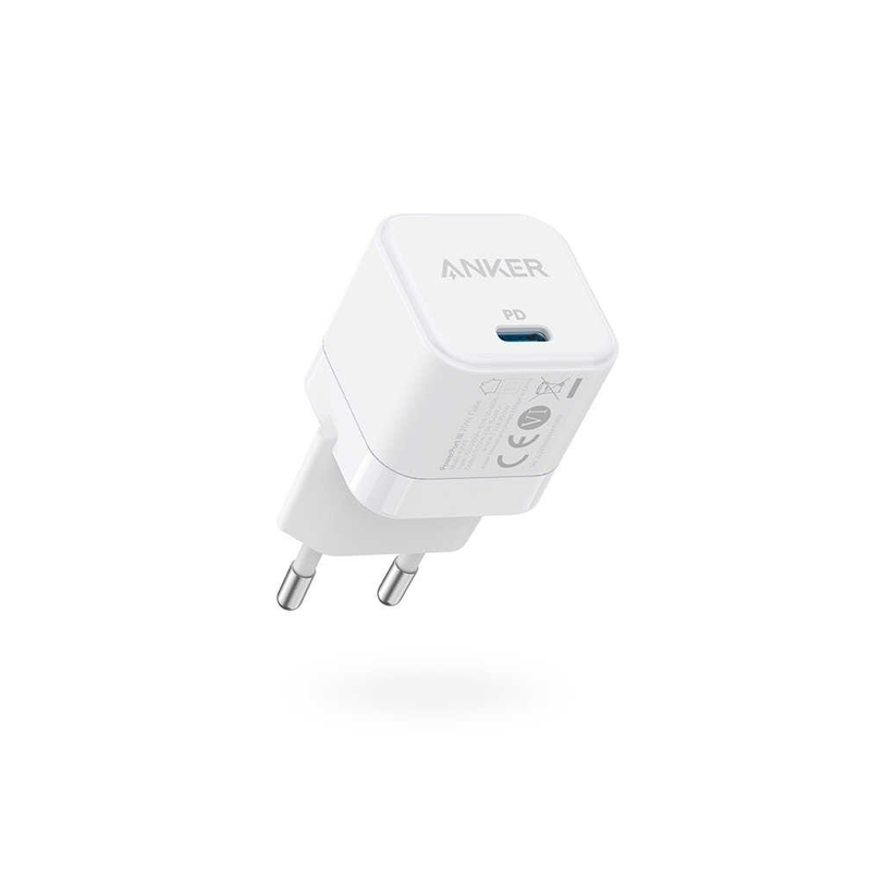 Anker PowerPort III 20W Charging Adapter - Cube White | A2149L23