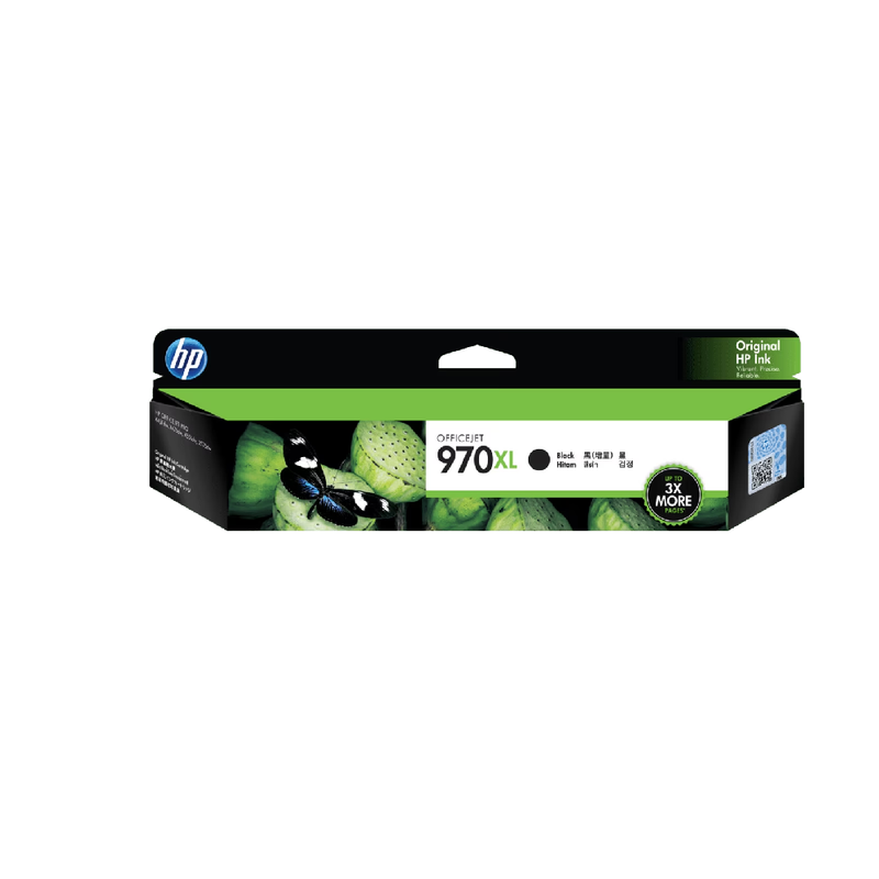 HP 970XL High Yield Original Ink Cartridge - Black | CN625AE