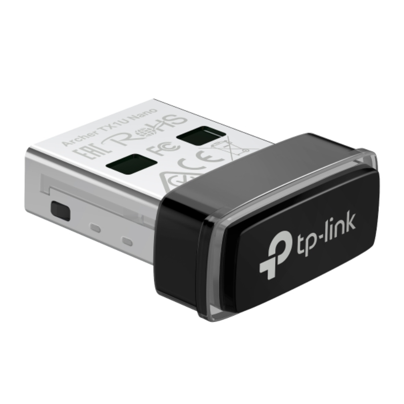 TP-Link AX300 Nano Wi-Fi 6 Wireless USB Adapter | Archer TX1U Nano