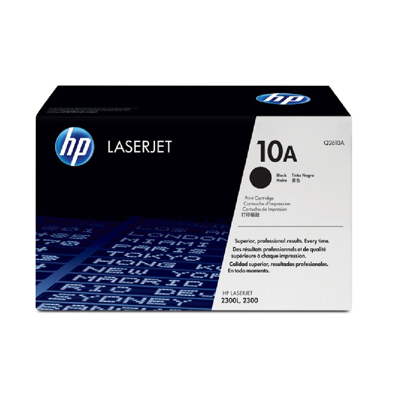 HP 10A Original LaserJet Toner Cartridge - Black | Q2610A