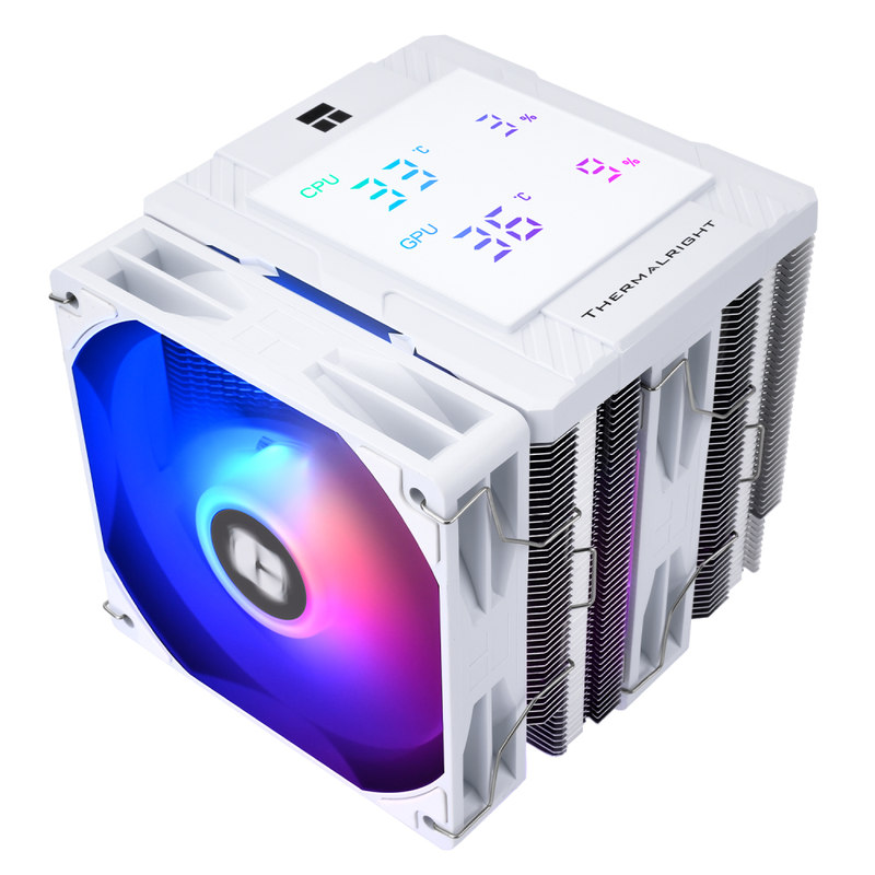 Thermalright Peerless Assassin 120 Digital White ARGB Dual Tower CPU Air Cooler