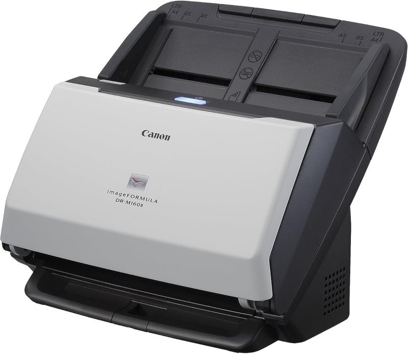 Canon imageFORMULA DR-M160II Desktop Document Scanner - 120ipm Duplex, 75-Sheet ADF, 600 dpi, USB 2.0 | DR-M160II
