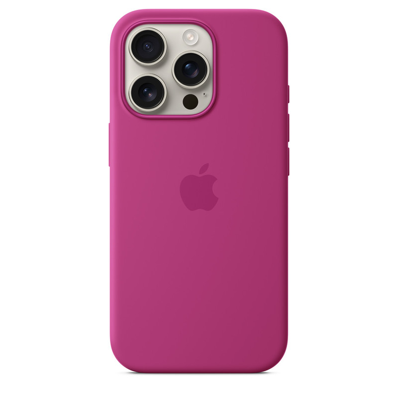 Apple iPhone 16 Pro Silicone Case with MagSafe – Fuchsia | MYYN3ZM/A