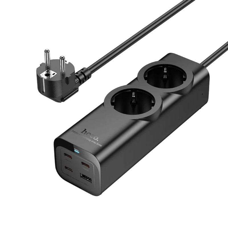 Hoco MultiFunction Power Socket 2000W | NS10