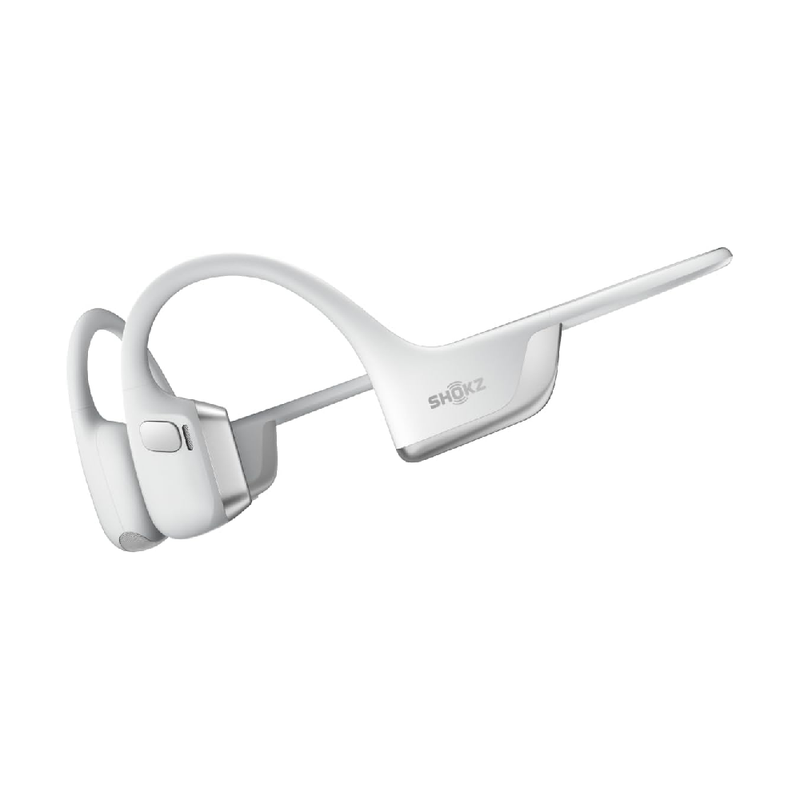 Shokz OpenRun Pro 2 - Open-Ear, Bone Conduction Sport Headphones - Silver