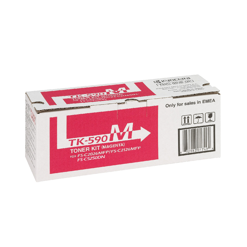 Kyocera TK590 Original Toner - Magenta | TK590MG