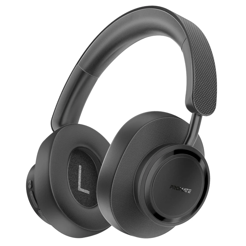 Promate High Fidelity Over-Ear Stereo Wireless Headphones | TAKT.BLACK
