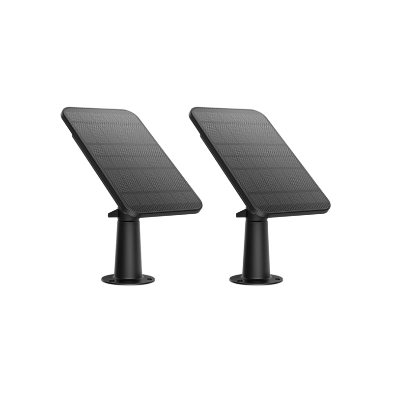 Eufy Solar Panel for Eufy Security Wireless Cameras - 2 Pack, Black | T8700011