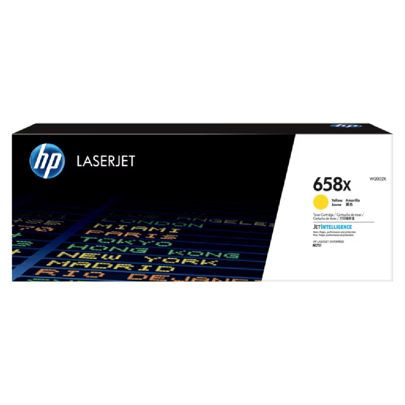 HP 658X High Yield Original LaserJet Toner - Yellow | W2002X