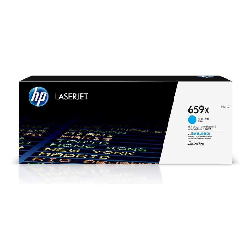HP 659X Original LaserJet Toner Cartridge - Cyan | W2011X