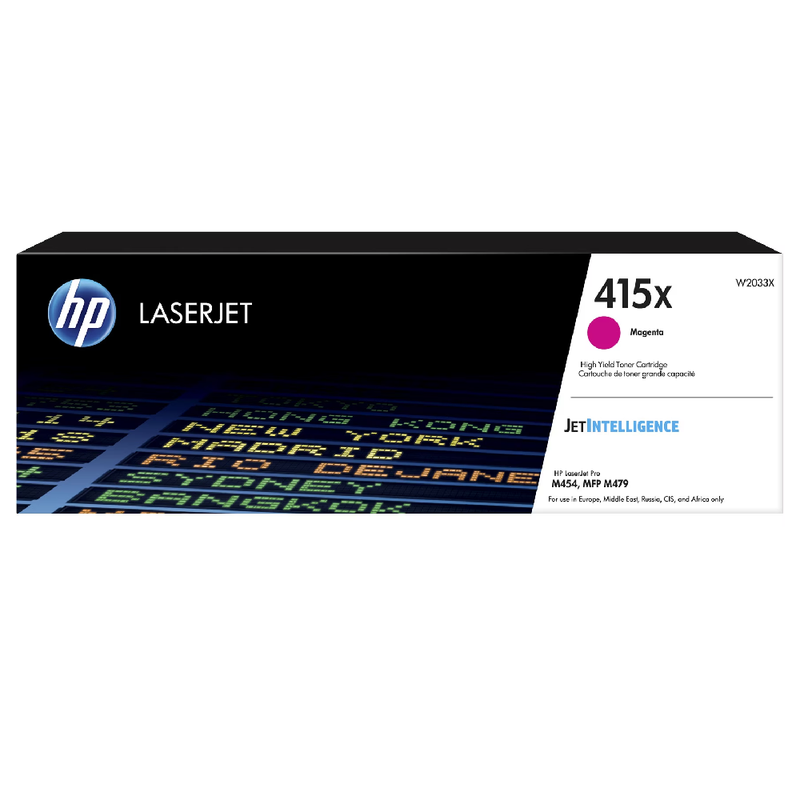 HP 415X High Yield Original LaserJet Toner - Magenta | W2033X