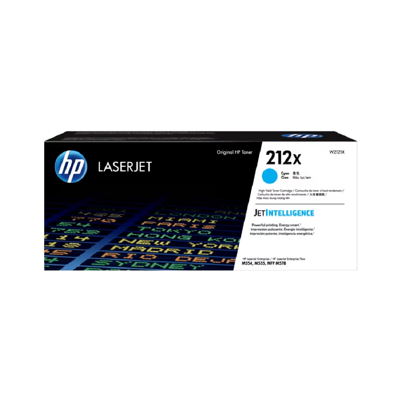 HP 212X High Yield Original LaserJet Toner - Cyan | W2121X