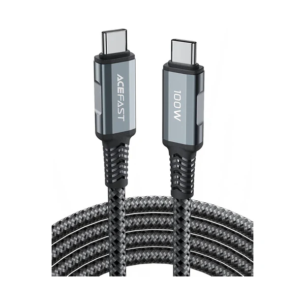 ACEFAST C4-03 USB-C to USB-C 100W Braided Fast Charging Cable - 1.8m Length - Durable Nylon Design | C4-03