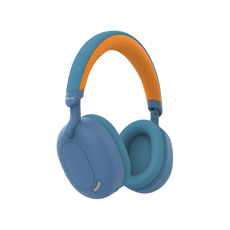 Green Lion Sunstone Headphone - Blue & Orange | GNSUNHDOGBL