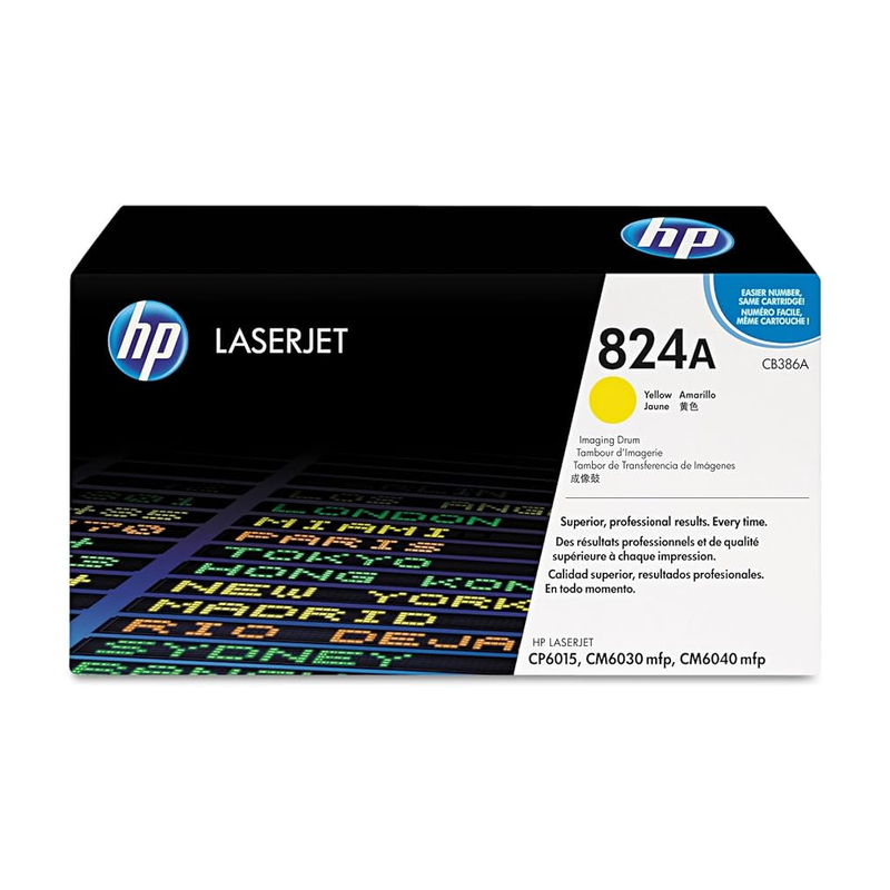HP 824A Original LaserJet Image Drum - Yellow | CB386A