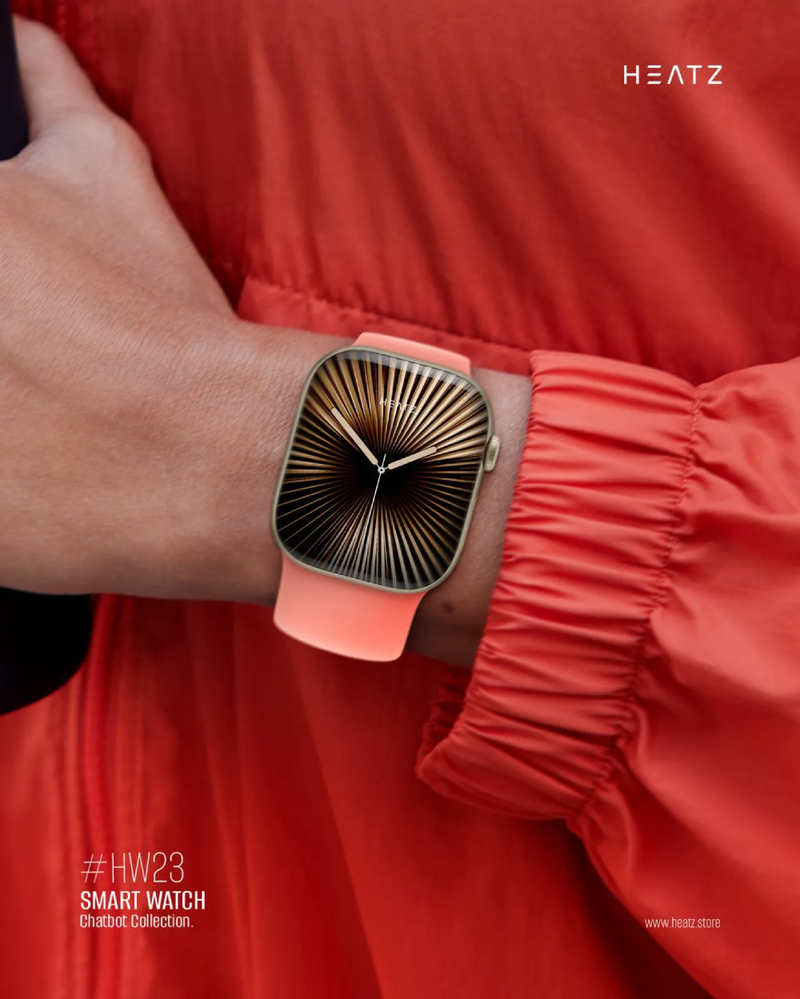 Heatz HW23 Smart Watch Chatbot Collection | HW23