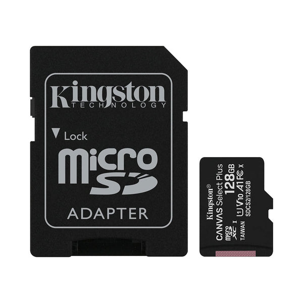 Kingston 64GB microSD Select Plus G3 150MB/s Memory Card | SDCS3/64