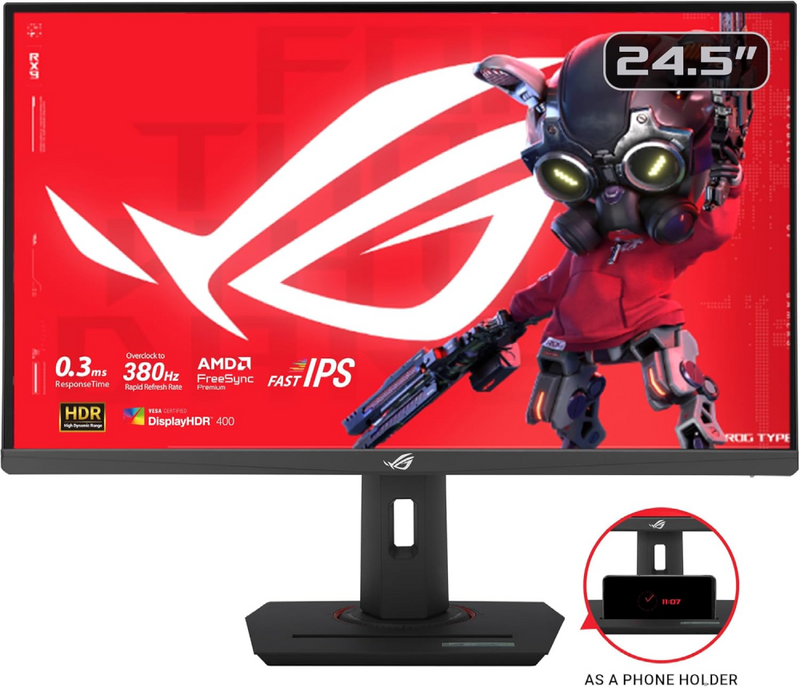 ASUS ROG Strix XG259QNS — 24.5" FHD 380Hz Fast IPS Gaming Monitor