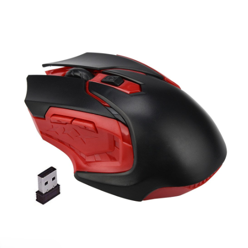 Oem Gaming Mouse Large Yellow Box - Black And Red | MS-GM-BK&RD