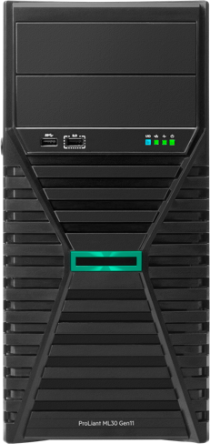 HPE ProLiant ML30 G11 Server - Intel Xeon E-2436 - 32 GB RAM - 4×300 GB SAS | P81773-425