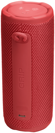 JBL Grip Portable Bluetooth Speaker - Red - Waterproof & Drop-Proof Design - 14 Hours Playtime | JBL-GRIP-RED