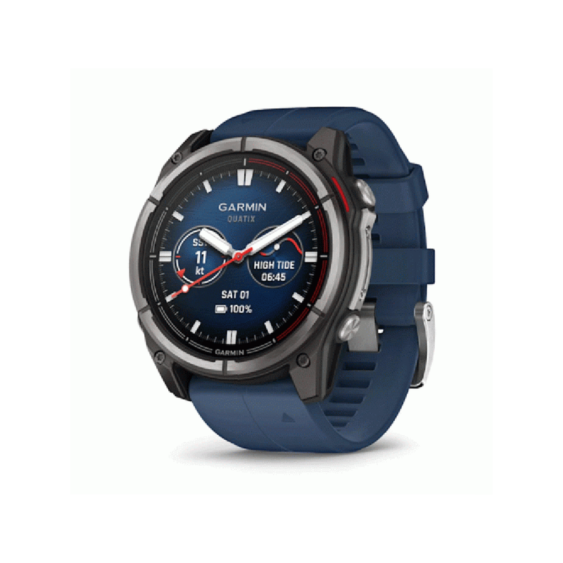 Garmin Quatix 8 Smartwatch – 47 mm, AMOLED Marine GPS Smartwatch | 010-02904-51