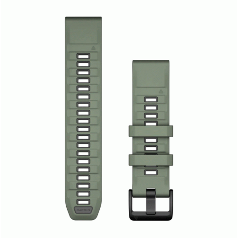 Garmin QuickFit 22 Watch Bands Willow/Graphite Silicone 22 mm | 010-13392-04